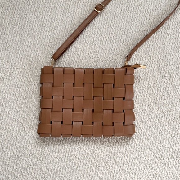 NEW Anthropologie Lindy Woven Cross Body Purse - Picture 4 of 7